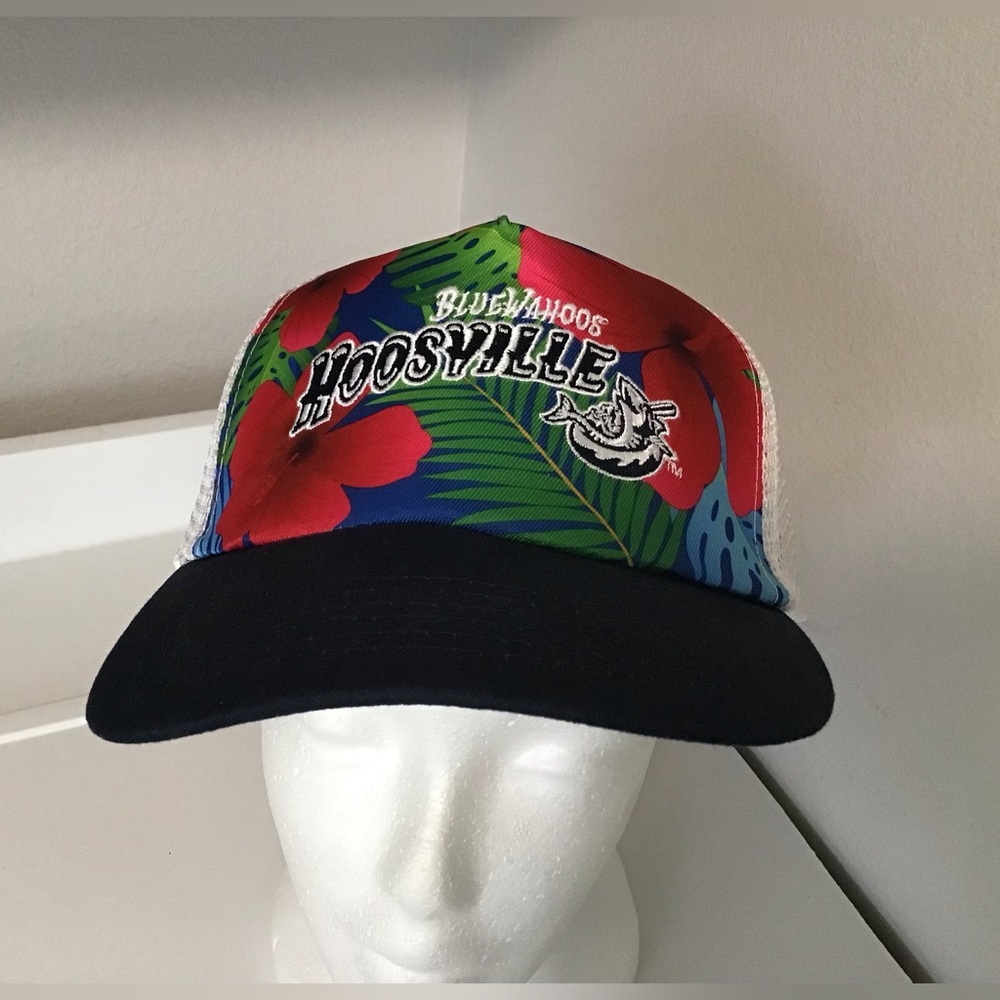Pensacola Wahoos “Hoosville” Tropical Baseball Cap